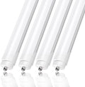 T8 LED Tube Light 8ft, 45W 5000K Daylight, 4-Pack P418128