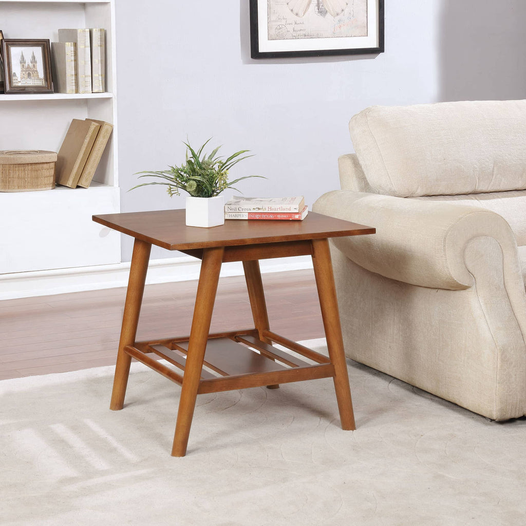 Brown Wood End Table F3391