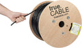 1000ft Blue 23AWG 4 Pair Solid Bare Copper Bulk Ethernet Cable R882929