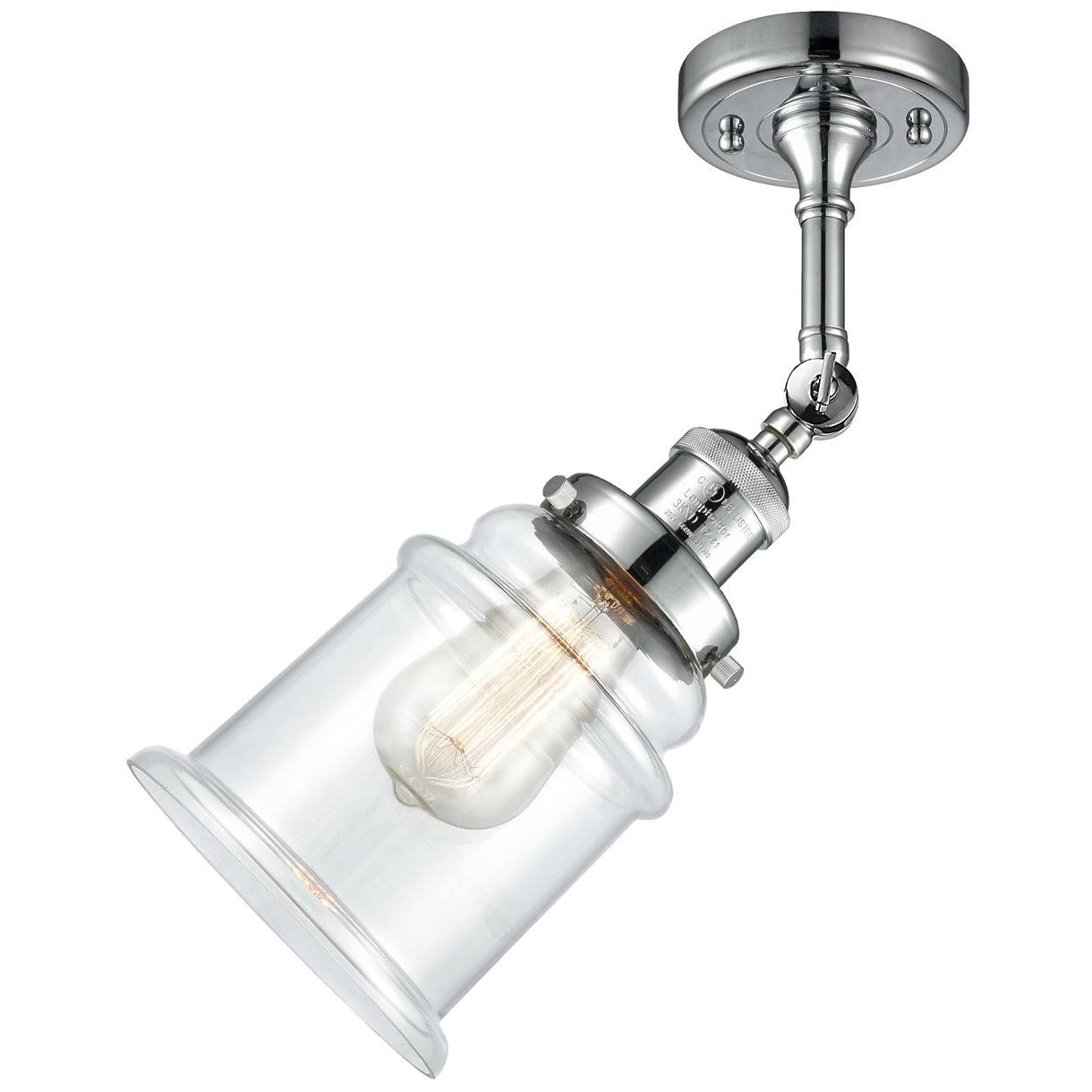 Chrome 1 Light Semi Flush Mount LED J5449