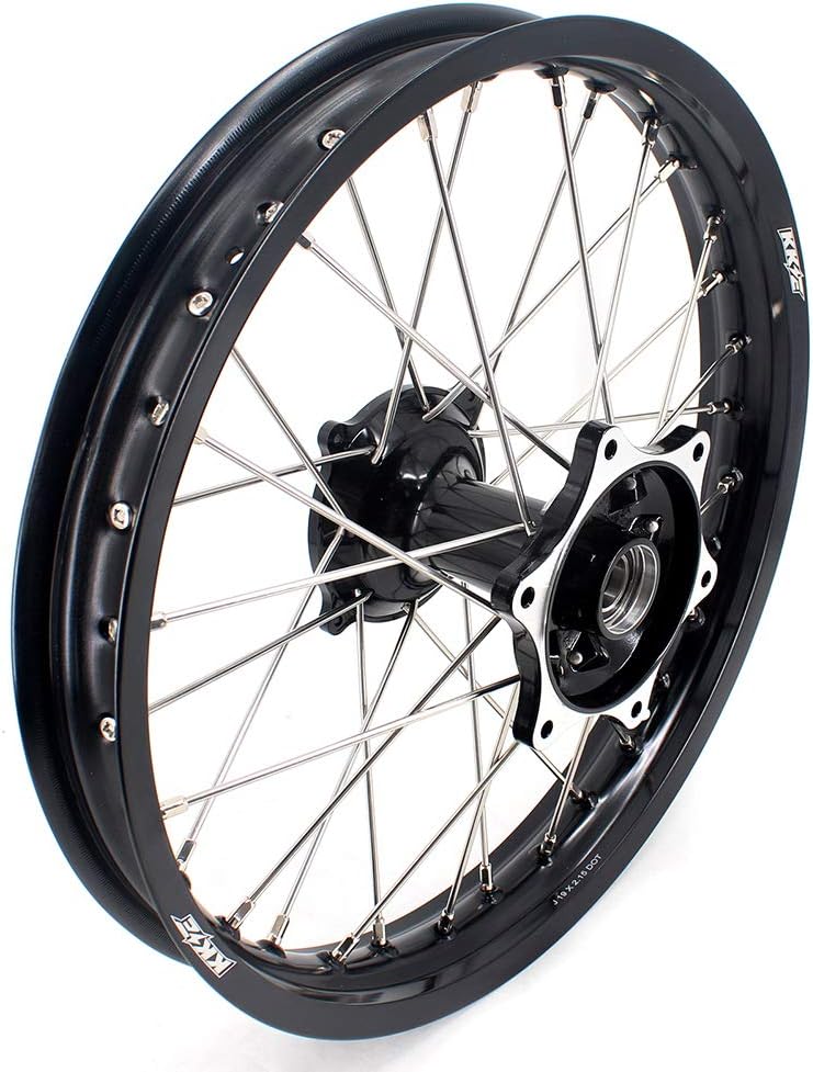 21/19 Mx Casting Dirtbike Wheels Black Hub Q651011