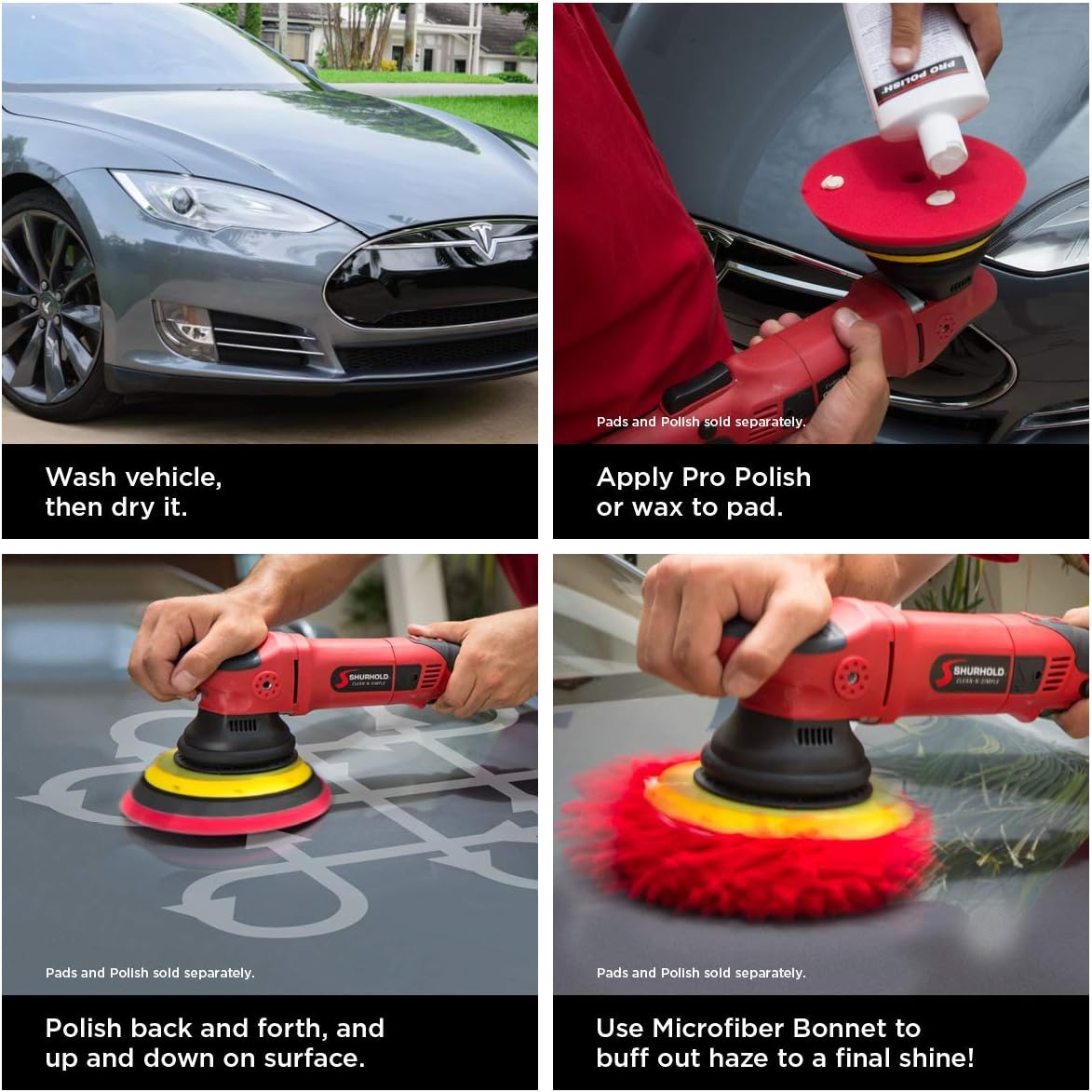 Dual Action Polisher with Carrying Bag G725259