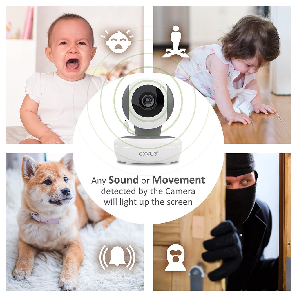 1080P 5.5 FHD Display Video Baby Monitor O120