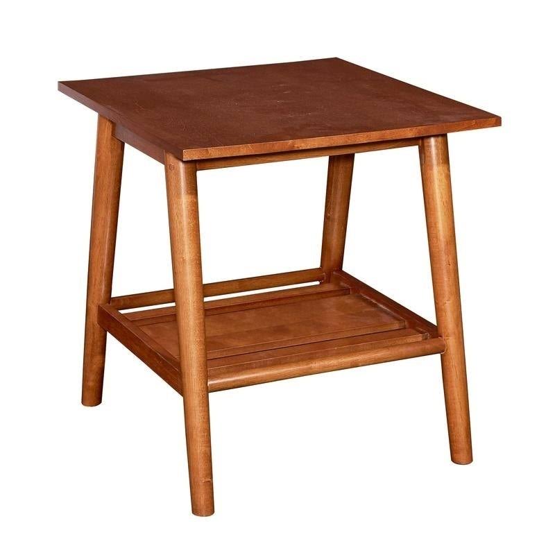 Brown Wood End Table F3391