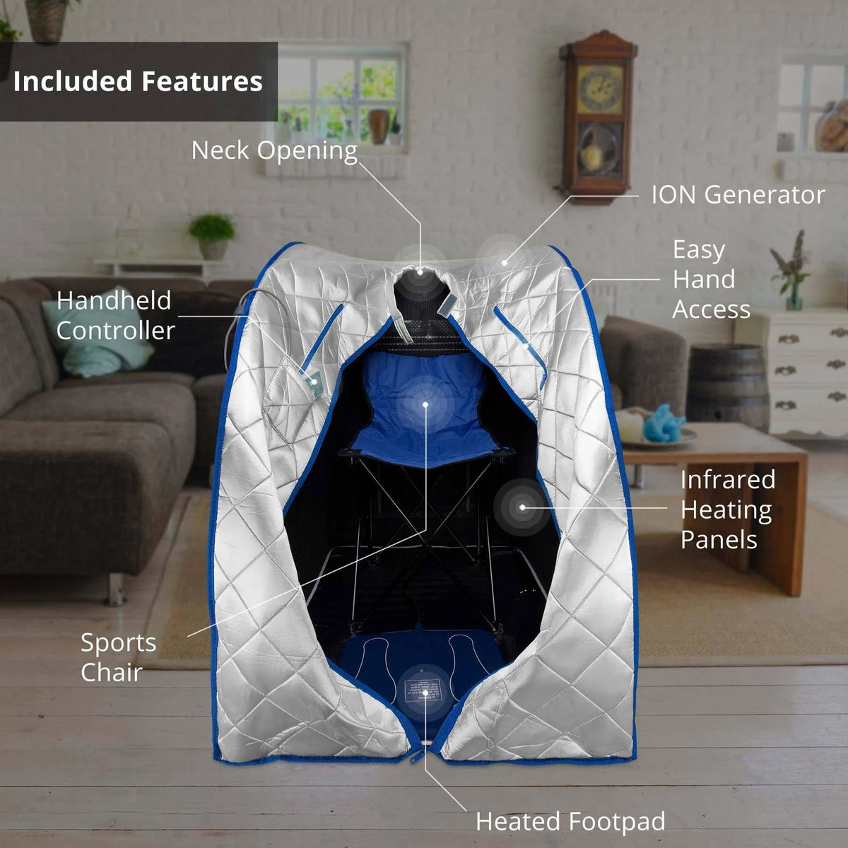 Portable Indoor Infrared Sauna G8636
