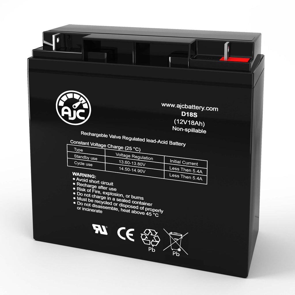 12V 18Ah Electric Scooter Battery L312329