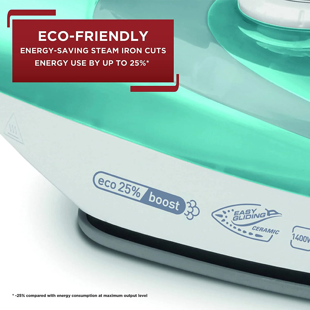 1400W Steam Iron with Ceramic Soleplate W625899