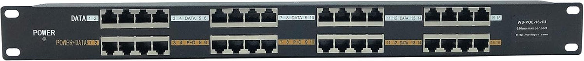 16 Port Passive PoE Injector T580377