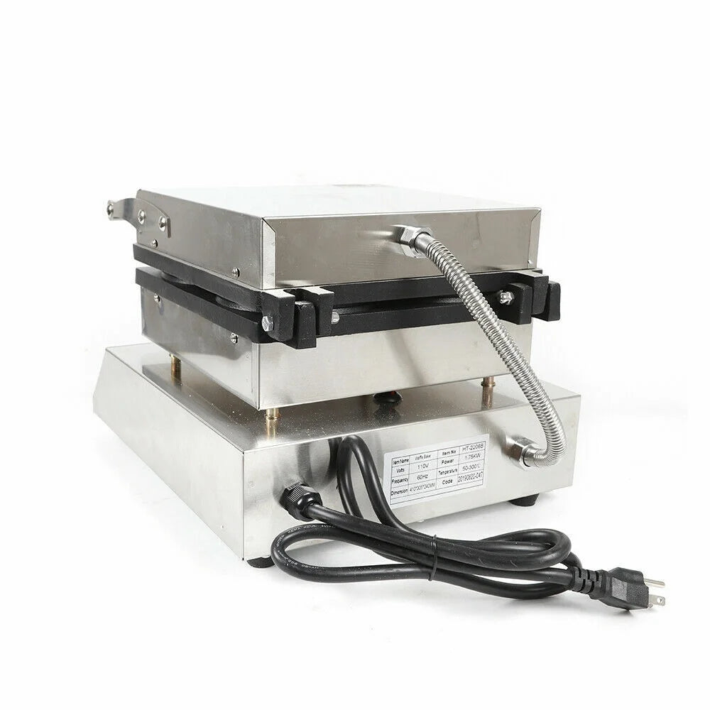 4pcs Nonstick Gray Electric Round Waffle Maker U14536