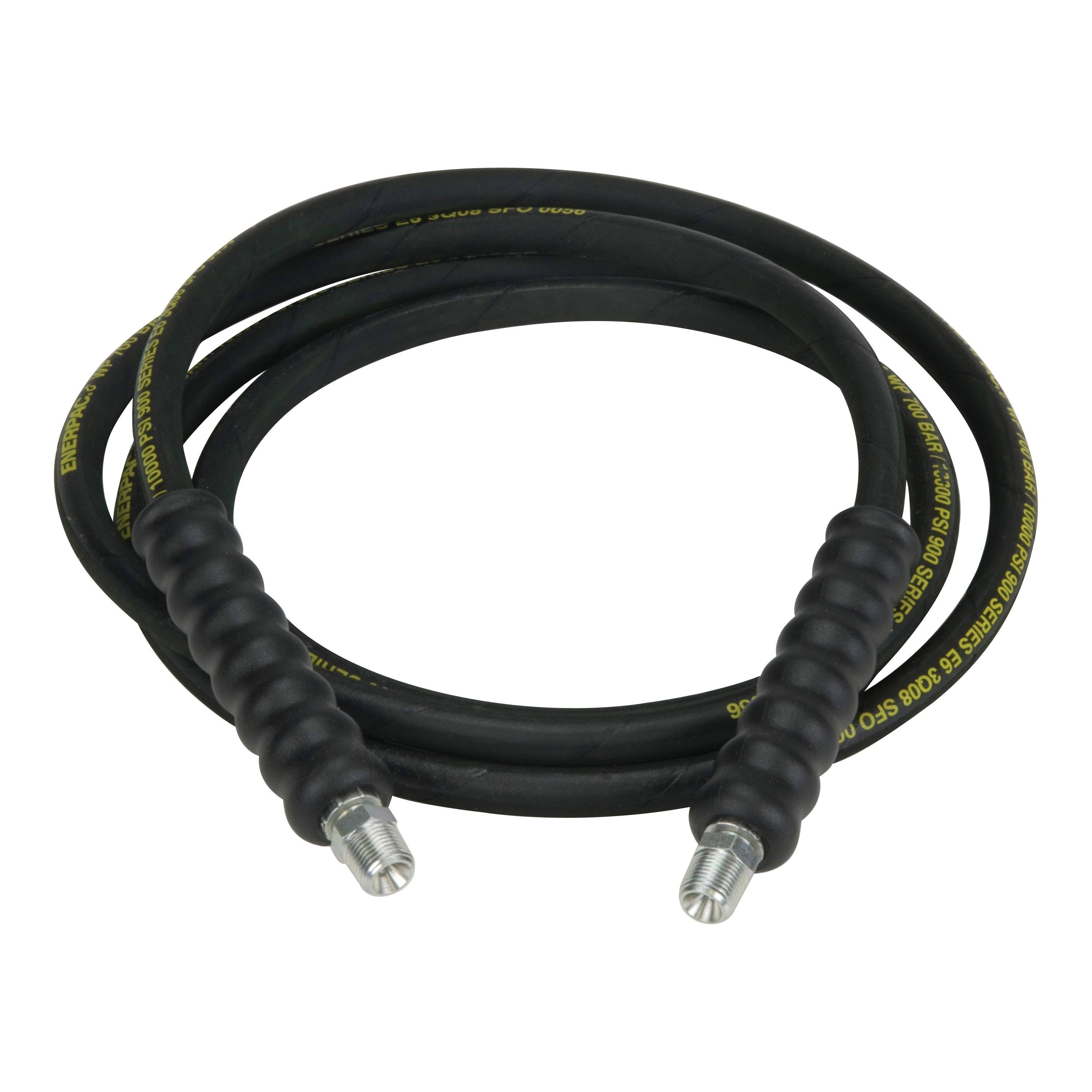 10 ft. Rubber High Pressure Hydraulic Hose Assembly F52581