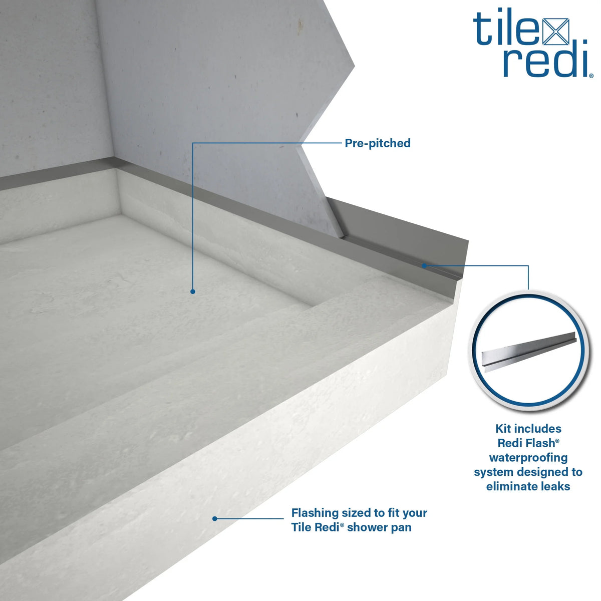 Tile Redi Shower Base B7111