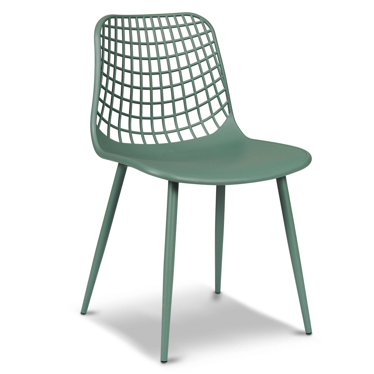 Black Poly Dining Chair Set of 4 W7414