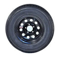 2-Pack Trailer Tire and Rim Radial St175/80r13 175/80 R 13C 5-4.5 Black Modular B231