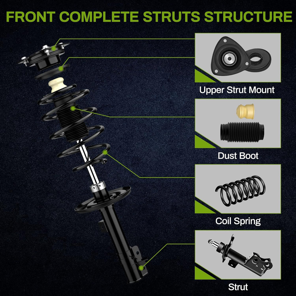 Front Complete Struts for Left & Right 2 pcs Z9894