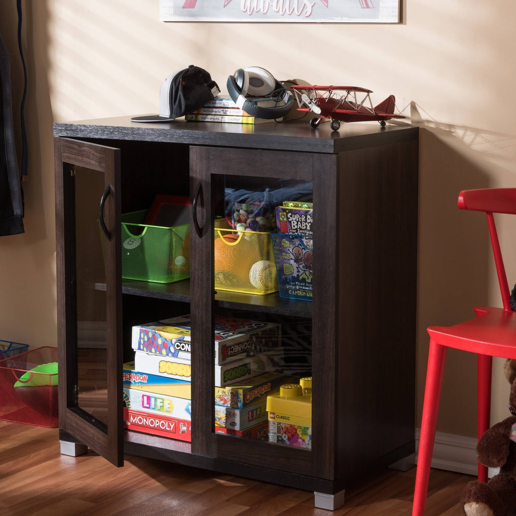 Dark Brown Storage Cabinet N92453