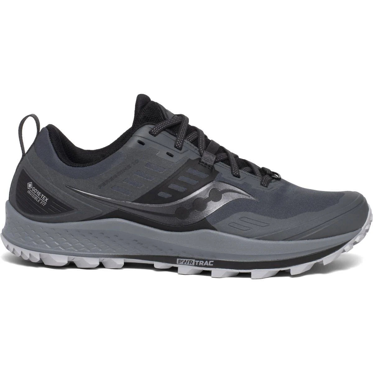 Grey/Black Men's Size 12 Trail Running Shoes J22123