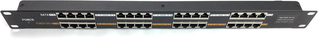 16 Port Passive PoE Injector T580377