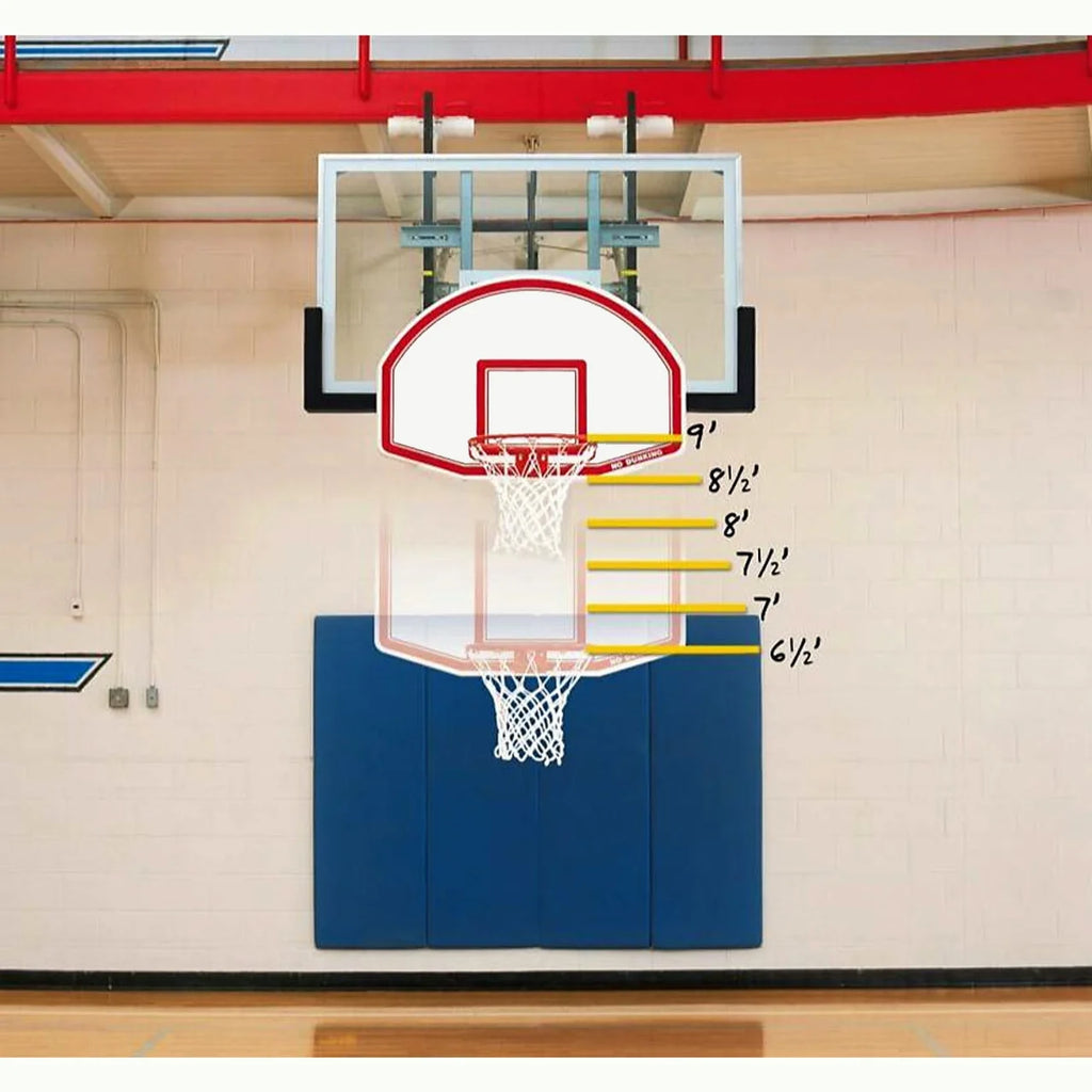 6-in-1 Adjustable Youth Basketball Goal L760619