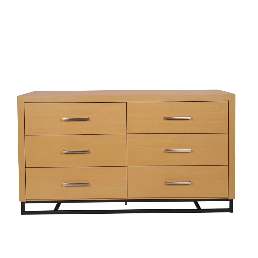 Faux Wood 6 Drawer Double Dresser P383865