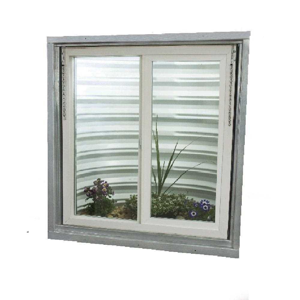 30.75 in. x 36.375 in. Left-Hand Sliding Vinyl Replacement Window Sash Kit White J148