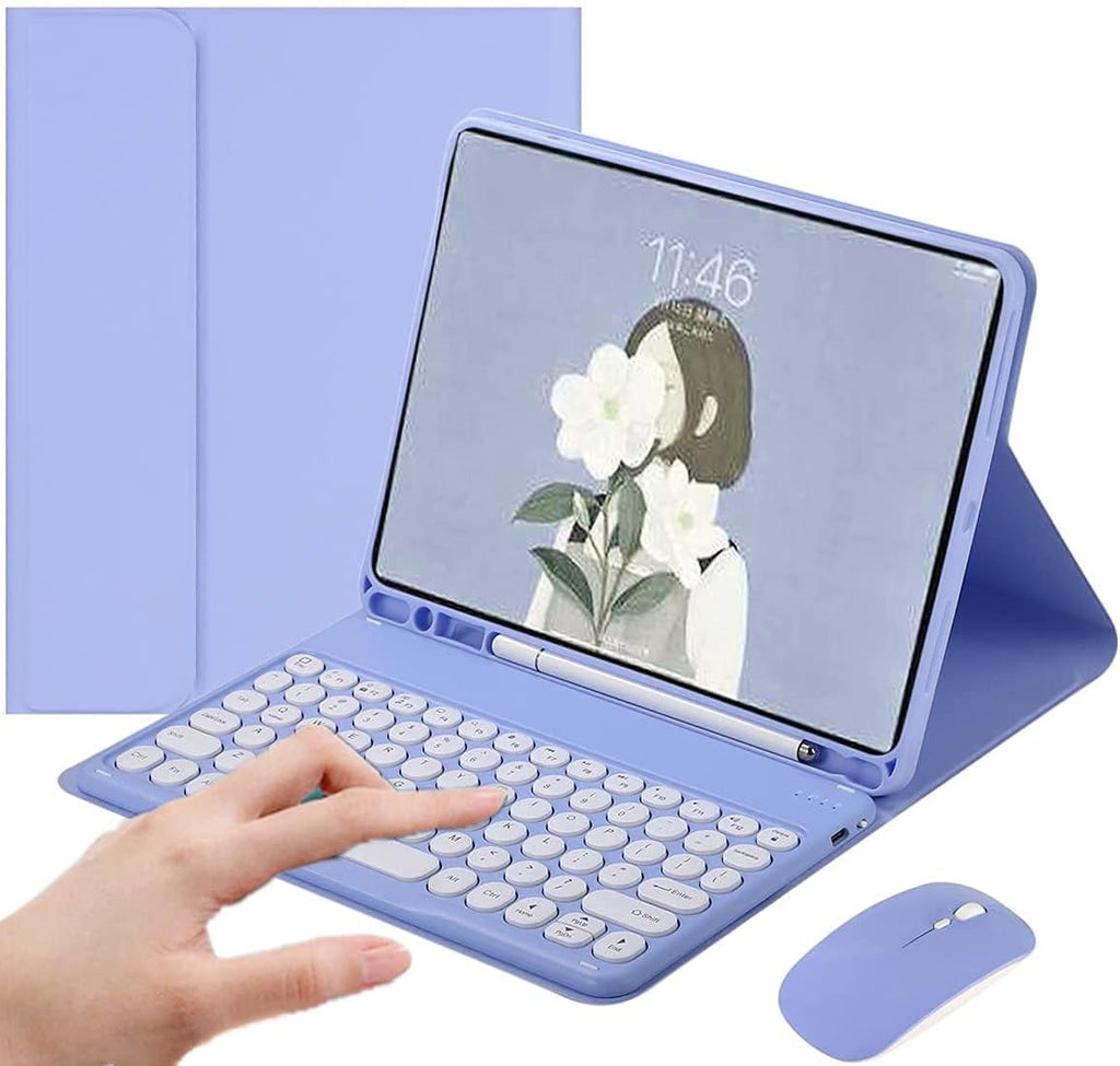 Pink Keyboard Case with Mouse for iPad Pro 11 F307