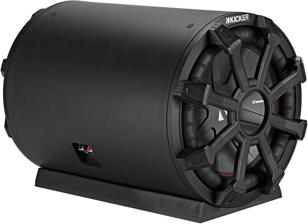 10" 800w Marine Loaded Subwoofer Enclosure Bundle with 2000w Mono Amplifier and Install Wire Kit (3 Items) C88133