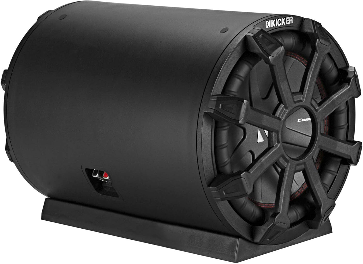 10" 800w Marine Loaded Subwoofer Enclosure Bundle with 2000w Mono Amplifier and Install Wire Kit (3 Items) C88133