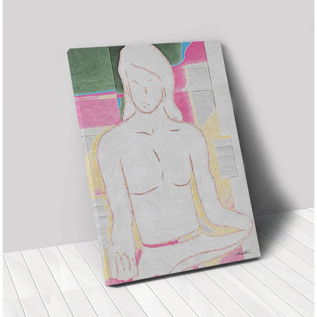 Multi-Color Stretched Canvas A732