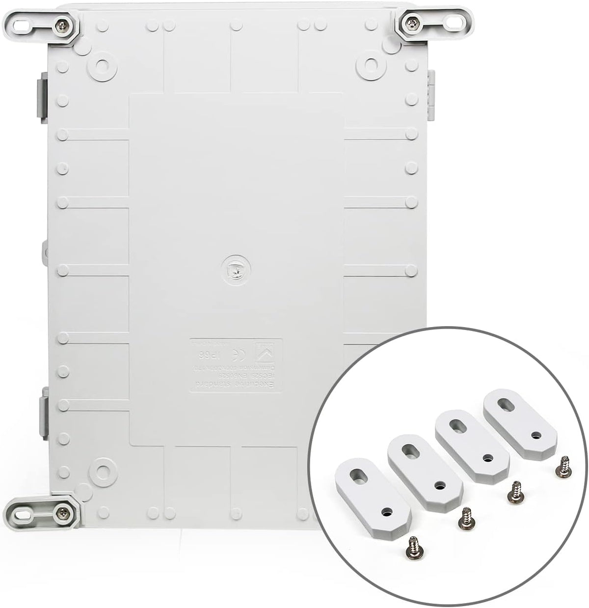 ABS Plastic IP65 Junction Box with Lock Pack of 2 N7464