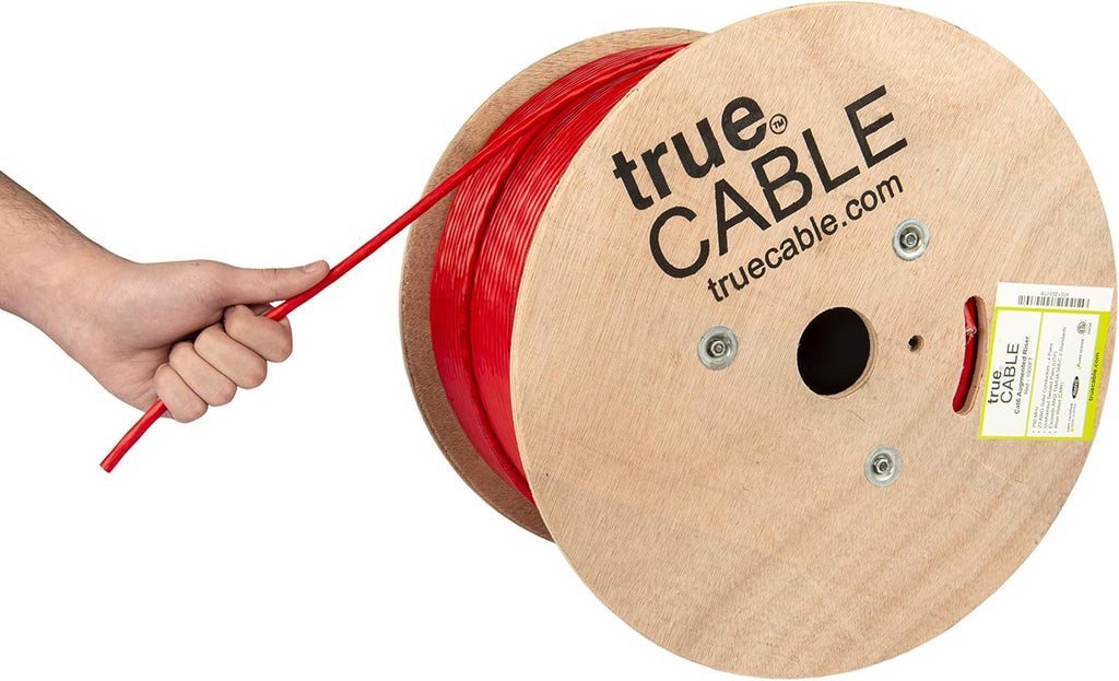 1000ft Blue 23AWG 4 Pair Solid Bare Copper Bulk Ethernet Cable R882929