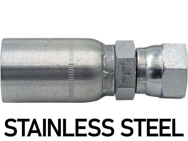 1/2x22 Hose x 5/8x22 JIC Female Swivel Stainless C296790