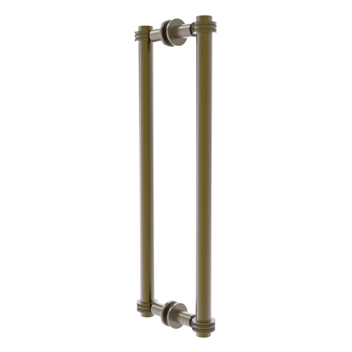 18x22 Shower Door Pull with Dotted Accent C77858