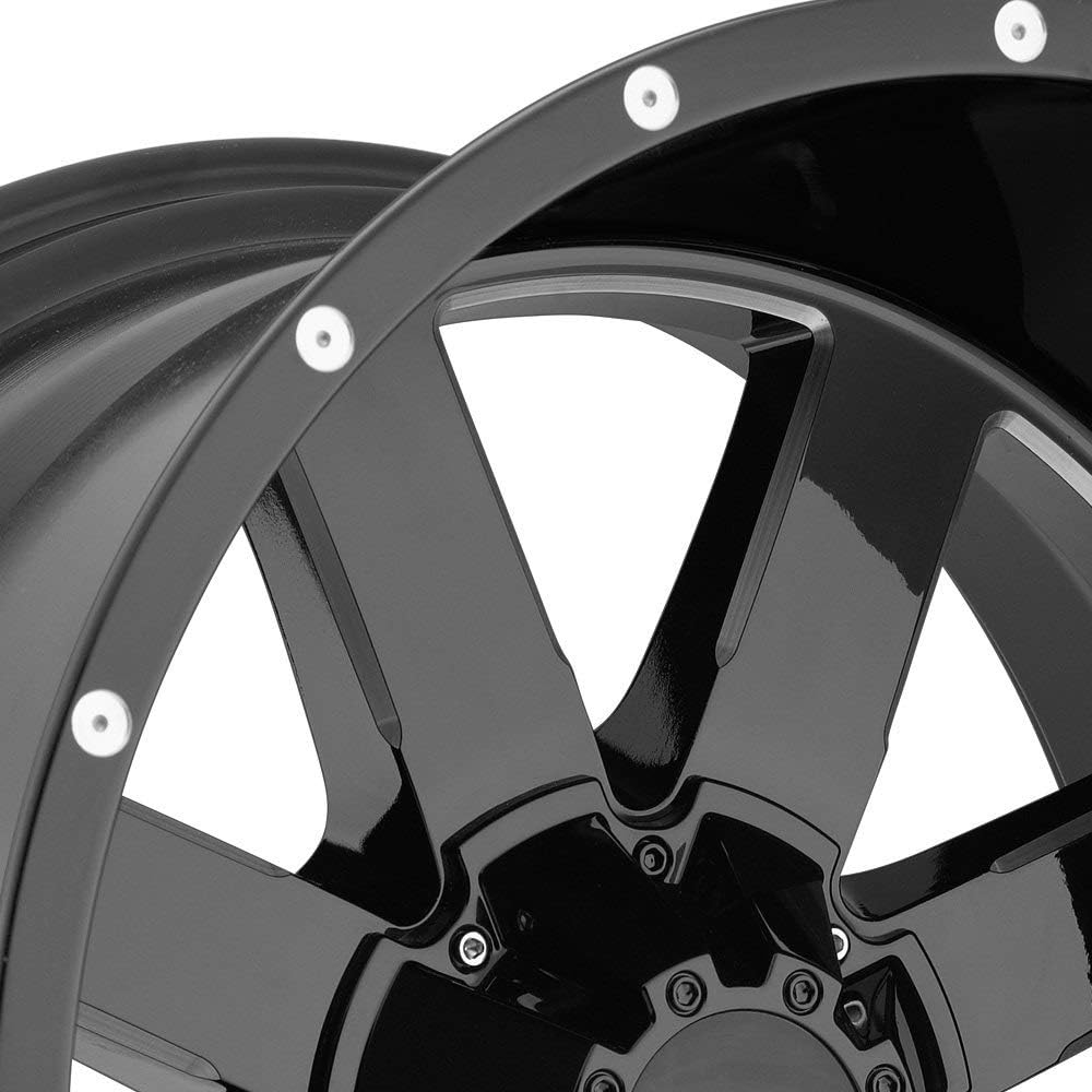 Gloss Black Milled Rim Wheel N971298