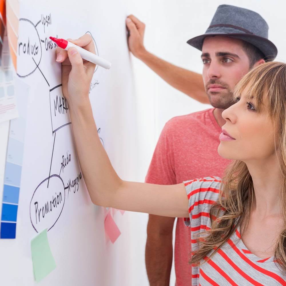 Gloss White Whiteboard Paint, 6sqm Coverage, Pack of 1 A46937
