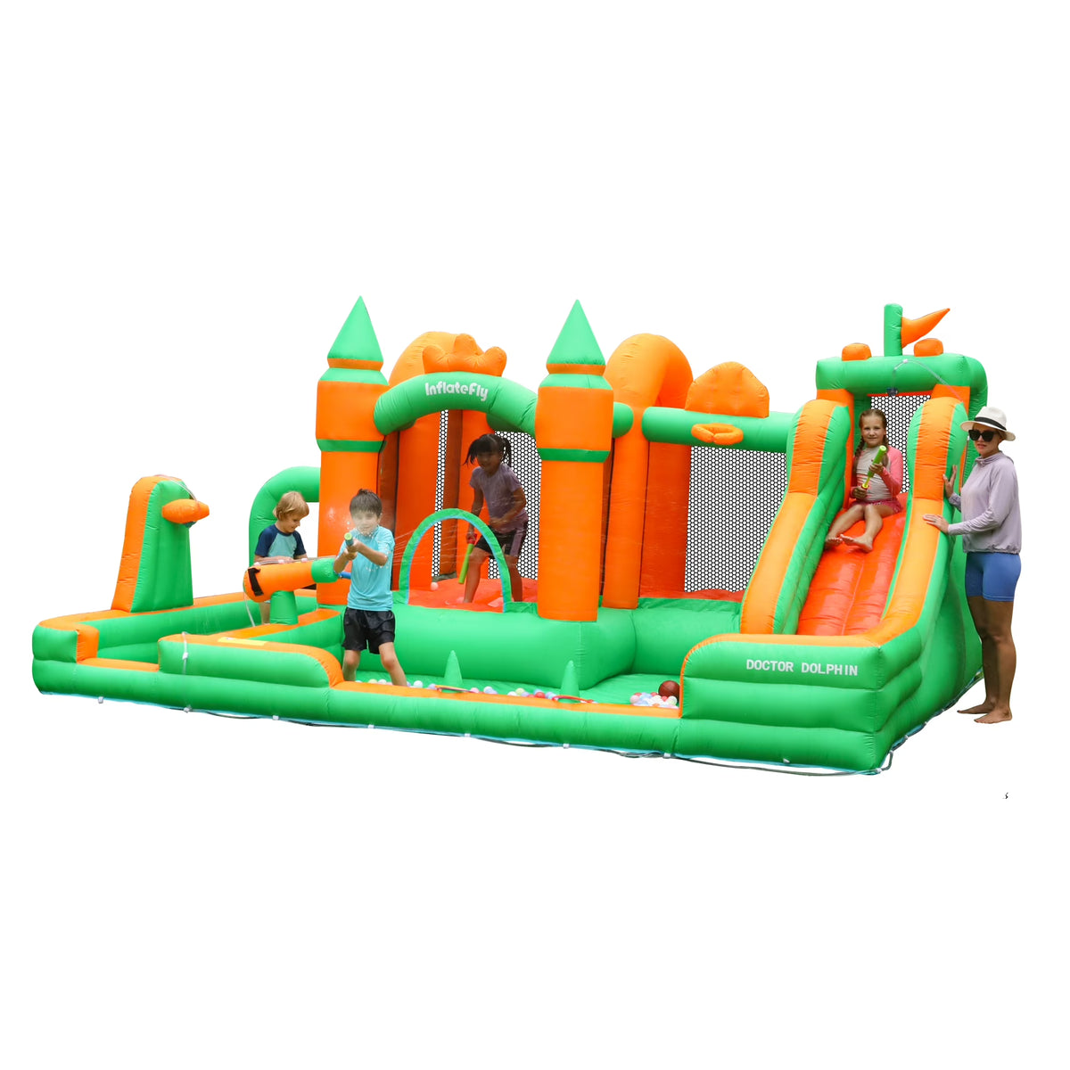 Inflatable Water Slide Bounce House with Blower M119722