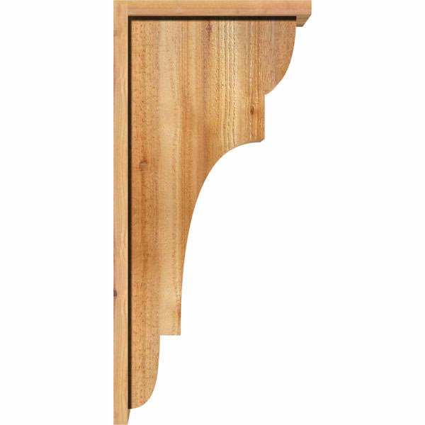 New Brighton Rough Sawn Corbel w/Backplate W115