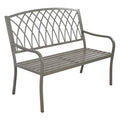 Steel Garden Bench D2569
