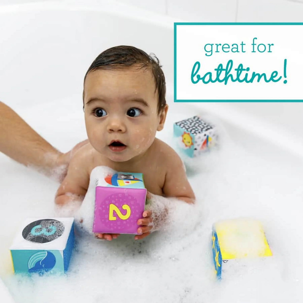 Multicolor Sea Animals Bath Blocks C86914