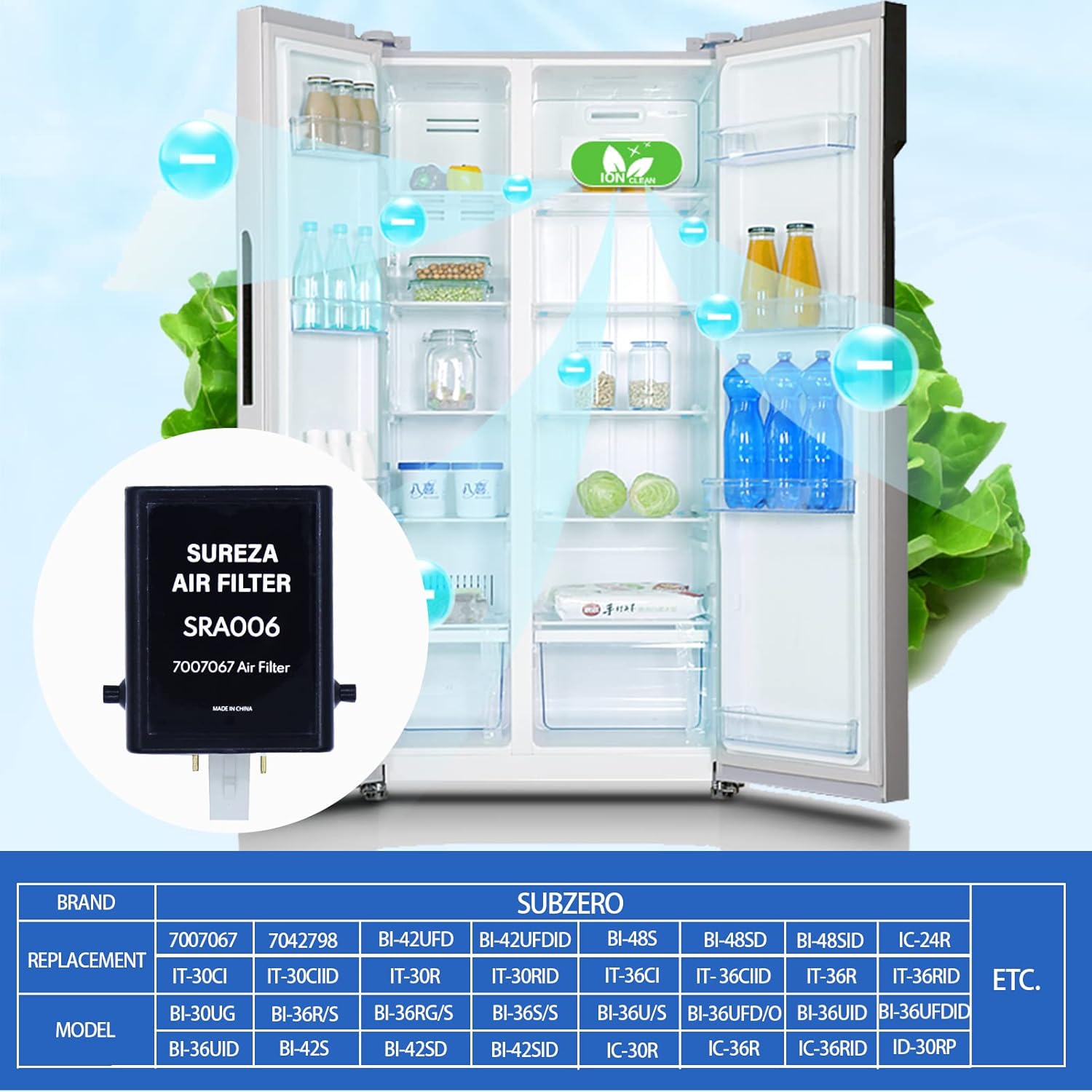 Refrigerator Filter Replacement 2 Pc D952711