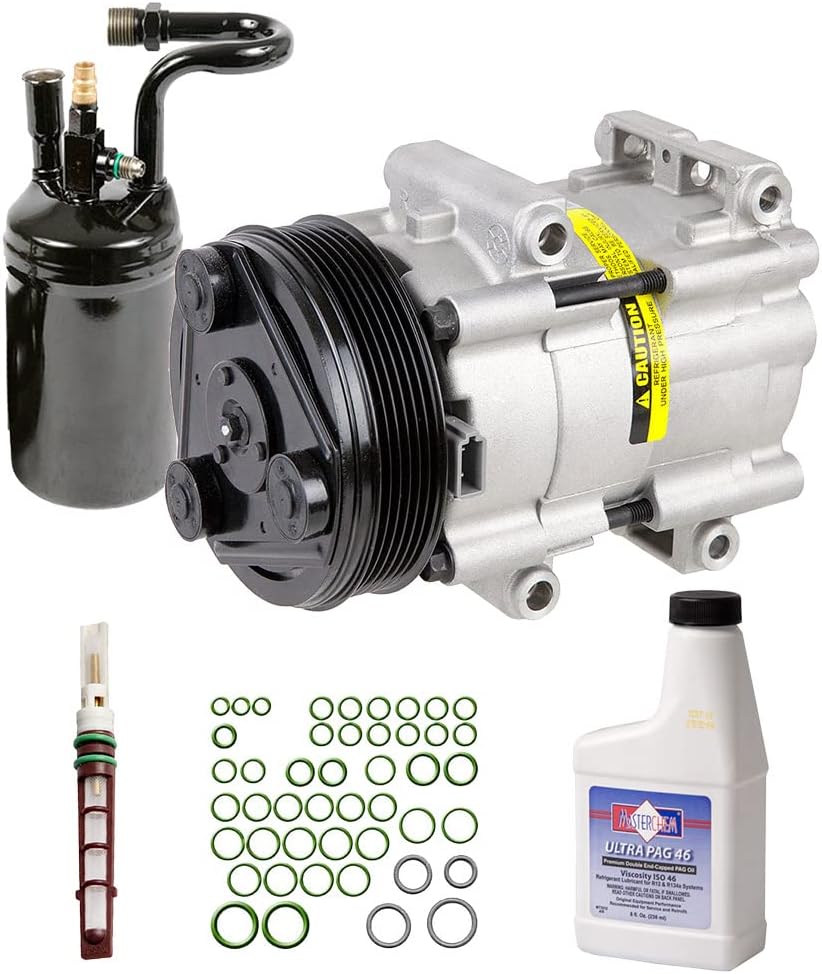 AC Compressor & A/C Kit For 1994 Ford Ranger V6 Mazda B3000 B4000 R134a Air Conditioning Y1833