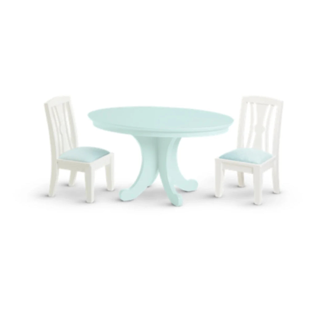 Dining Table & Chairs Set for 18 Inch Dolls I7412