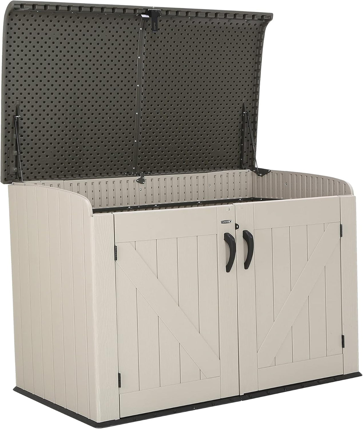 Tan Horizontal Storage Box W455084