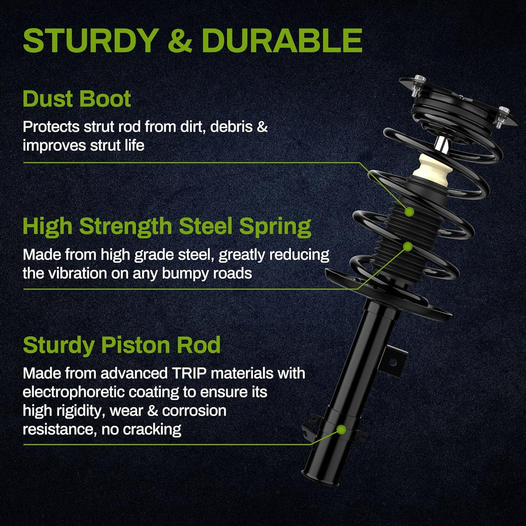 Front Complete Struts for Left & Right 2 pcs Z9894