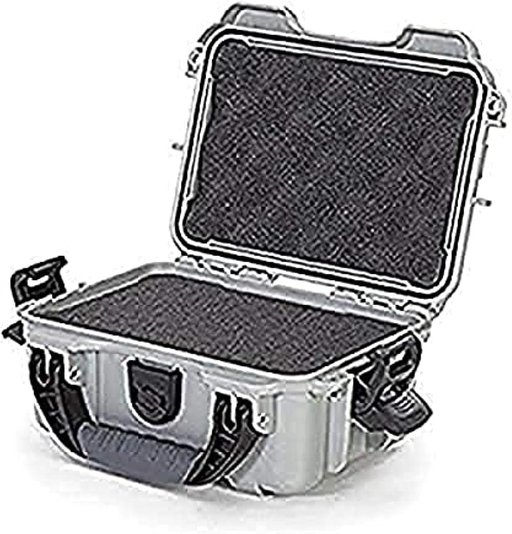 Orange Pack of 2 Waterproof Hard Case with Foam Insert O277