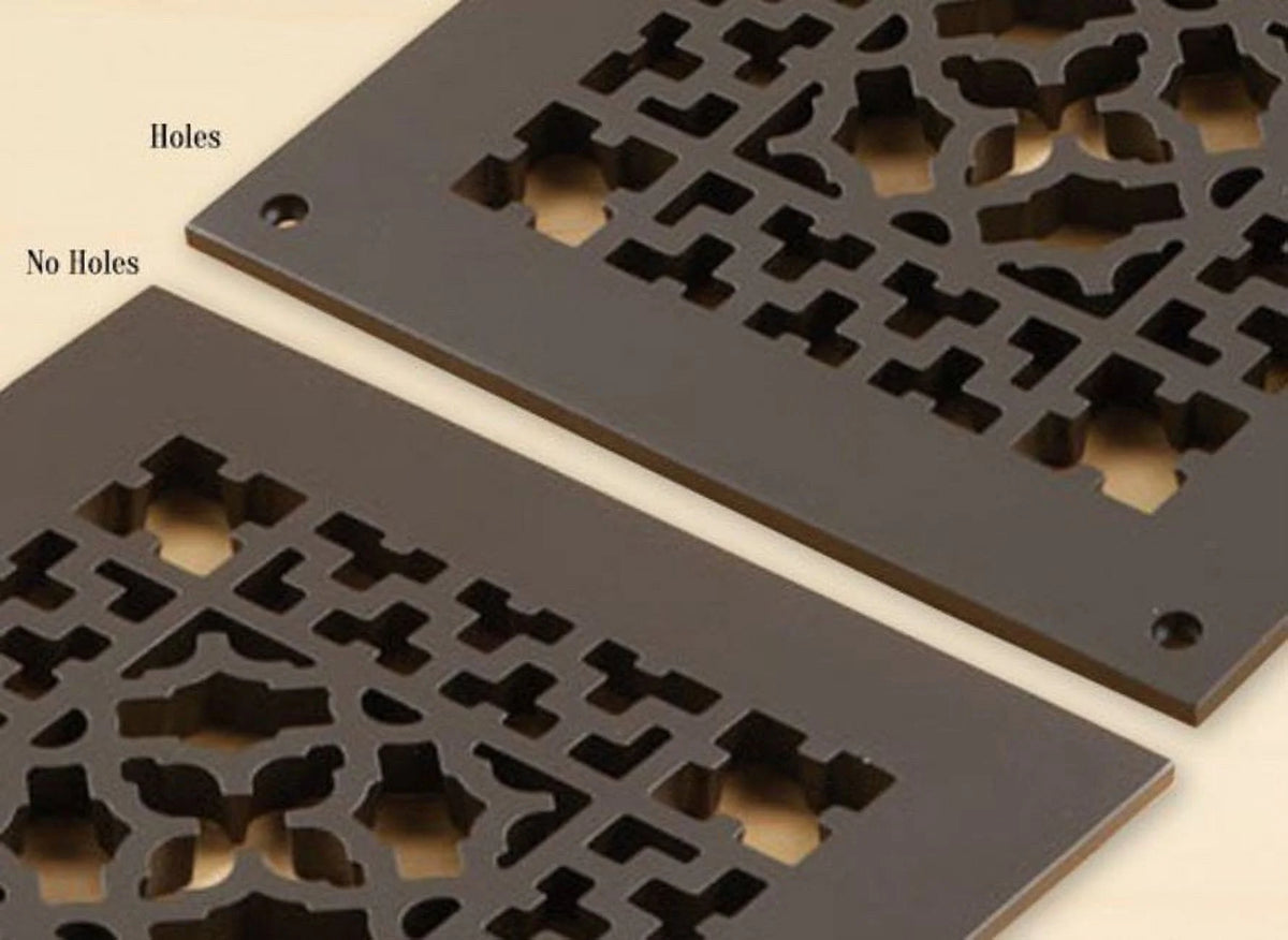 6" x 14" Black Grille A32124
