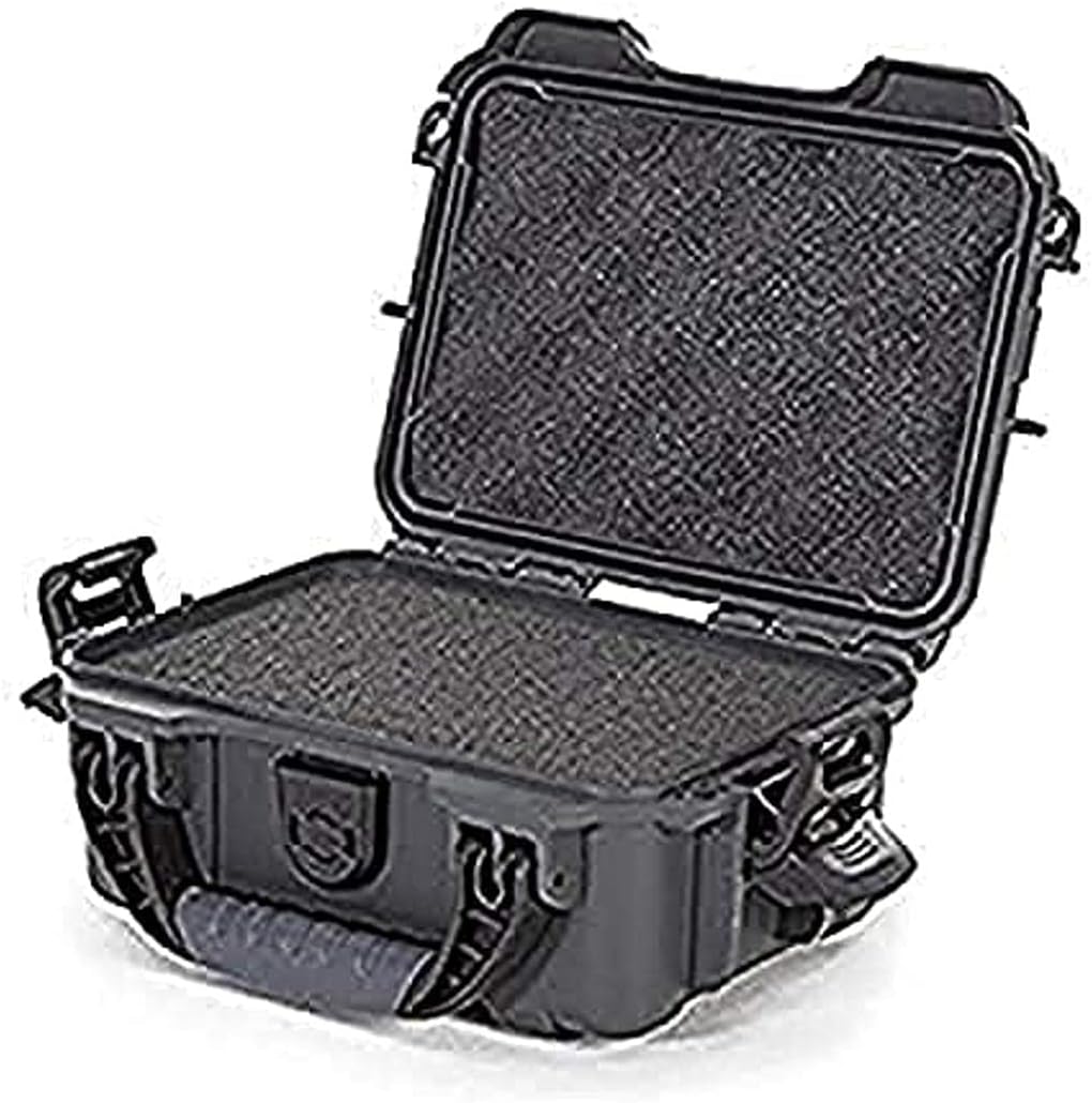 Orange Pack of 2 Waterproof Hard Case with Foam Insert O277