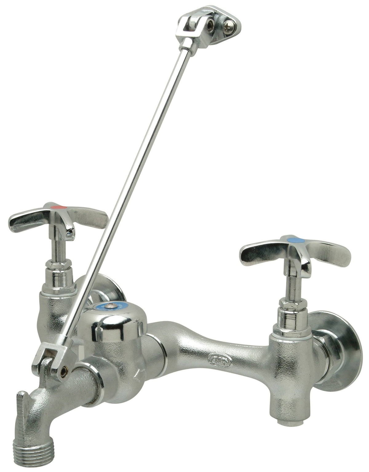 Chrome Double Handle Service Sink Faucet Q534025