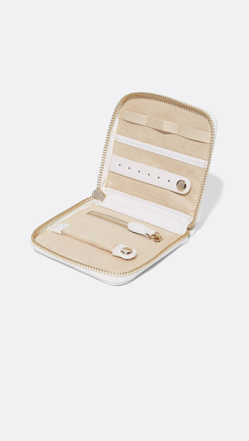 Cream Travel Case J7654