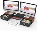 Monitor Stand Riser with Two Drawers, Pack of 2 O25455