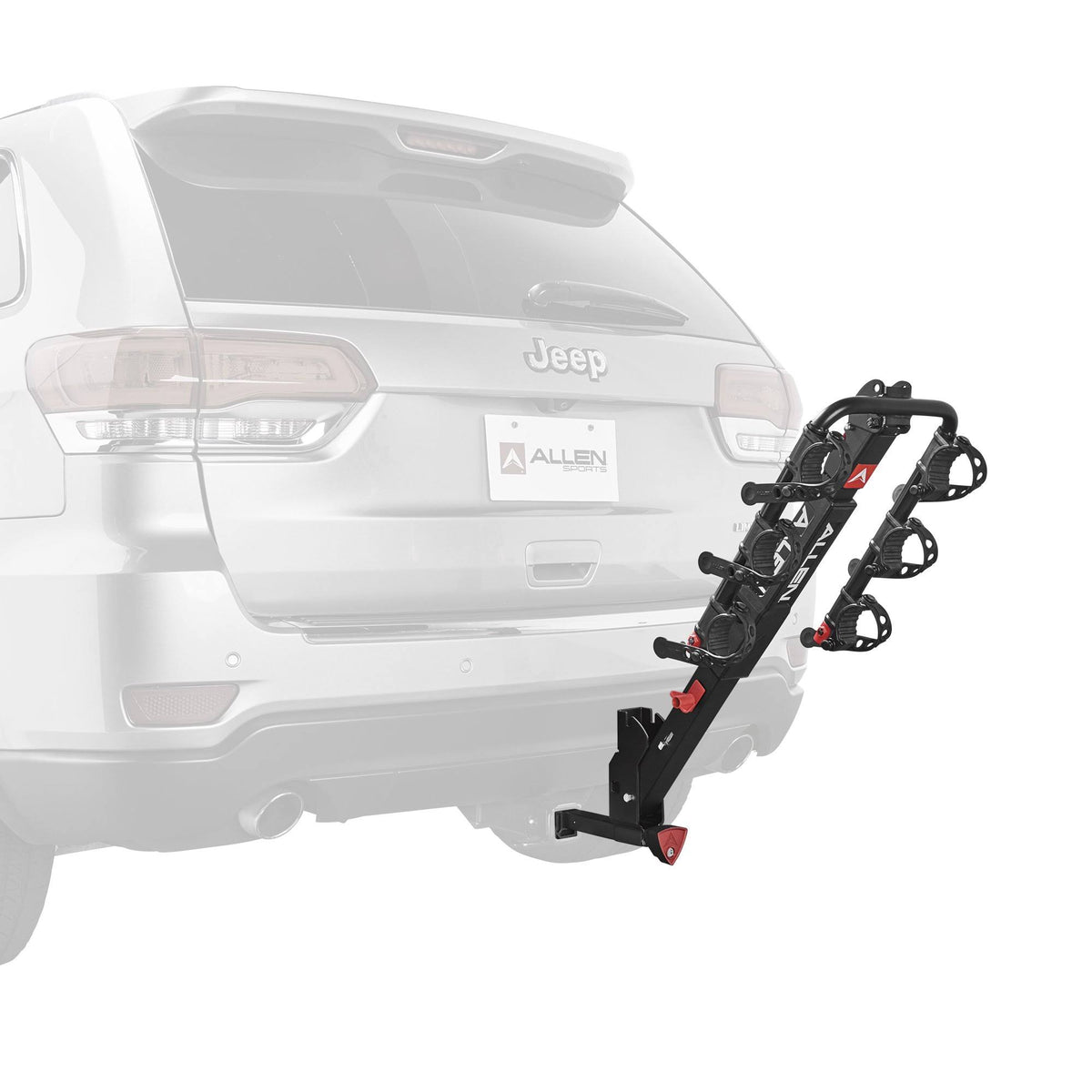Black 3-Bike Carrier for 2 in. and 1 1/4 in. Hitch Y454760